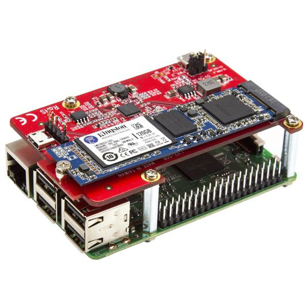 StarTech PIB2M21 USB to M.2 SATA Converter f Raspberry Pi & Development Boards