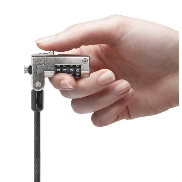 Kensington AC K68010WW N17 Serialized Combination Lock for Wedge-Shaped Slots