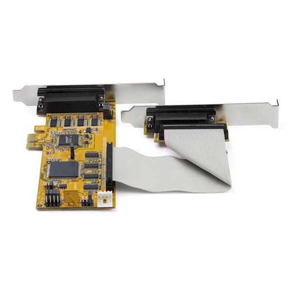 StarTech IO PEX8S1050LP 8-Port PCI Express Serial Card with 16C1050 UART RTL