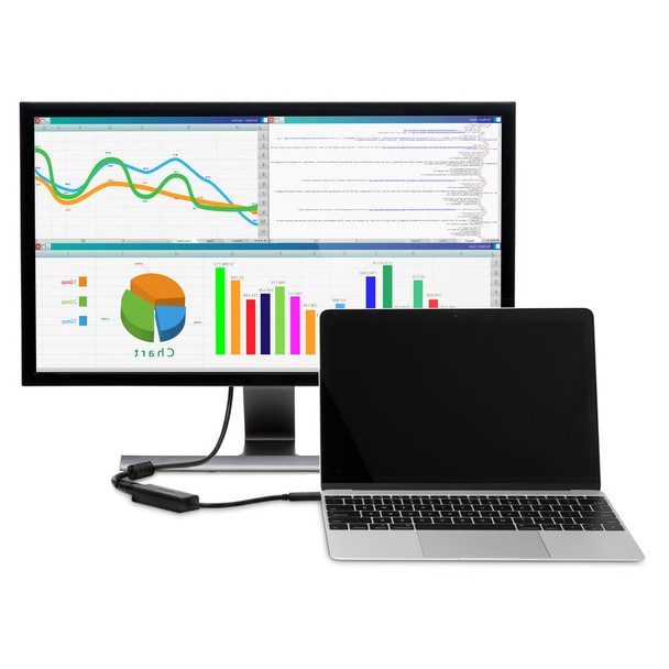 Kensington AC K38675WW CV4000H USB-C  4K HDMI Adapter Works With Chromebook