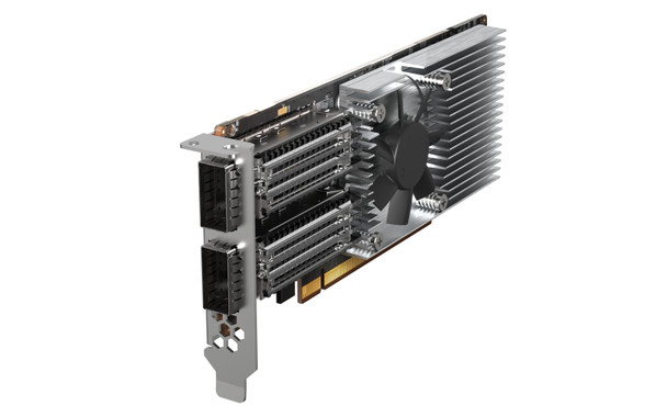 QNAP AC QXG-100G2SF-E810 Dual-port QSFP28 100GbE network expansion card Retail