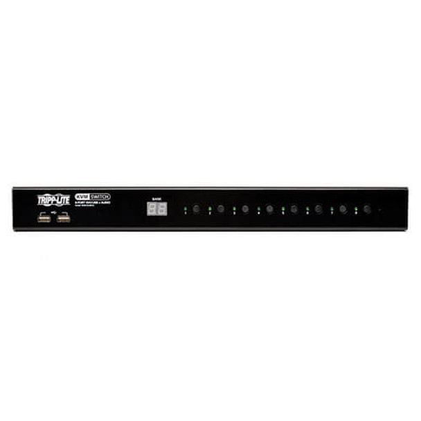 Tripp-Lite KVM B043-DUA8-SL 8PT 1U RackMount DVI USB KVM Switch w Audio & USB