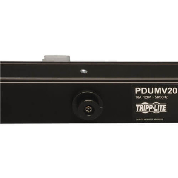 Tripp-Lite PDUMV20-24 1.9kW Single-Phase Metered 120V Outlets L5-20P 5-20P ADT