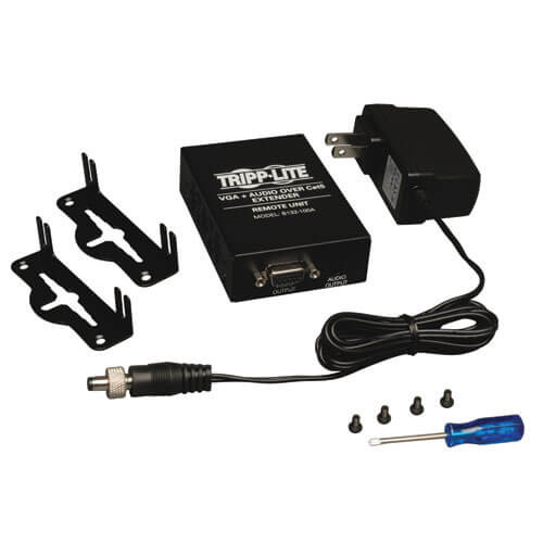 Tripp-Lite AC B132-100A VGA over Cat5 6 Extender Box-Style Receiver for Video