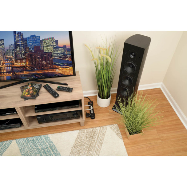 Tripp-Lite SUR SUPER725B 7-Outlet Surge Protector 25ft 120V AC Black Retail