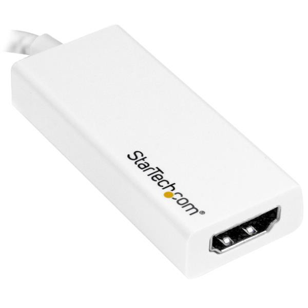 StarTech Accessory CDP2HD4K60W USB-C to HDMI Adapter 4K 60Hz White Retail