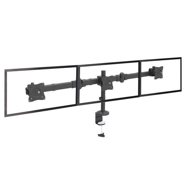 StarTec AC ARMTRIO Triple Monitor Arm up to 24 Retail