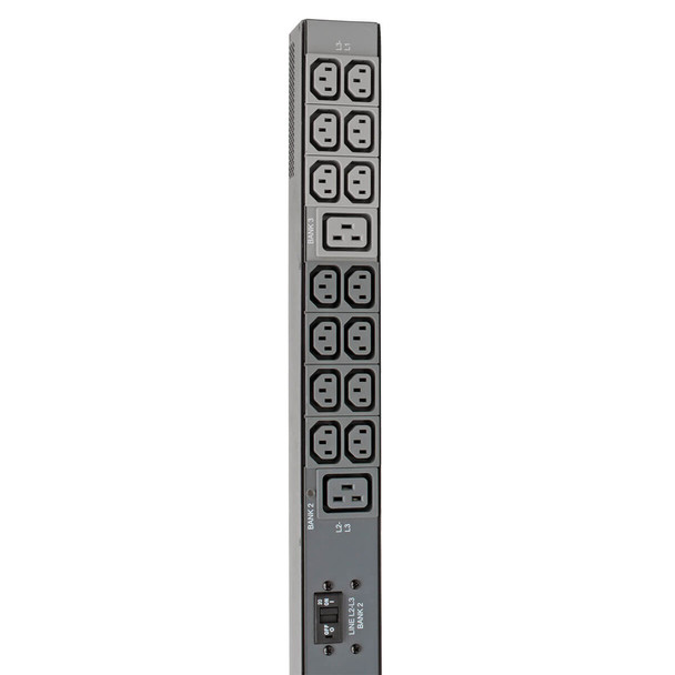 Tripp-Lite PDU PDU3EVN10H50B 14.5kW 3-Phase Monitored PDU 208 240V Outlets RTL