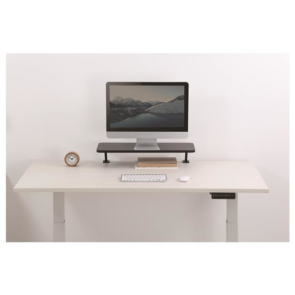 StarTech AC MNRISERCLMP Monitor Riser Stand Desk Mount Extra Wide 25.6 Retail