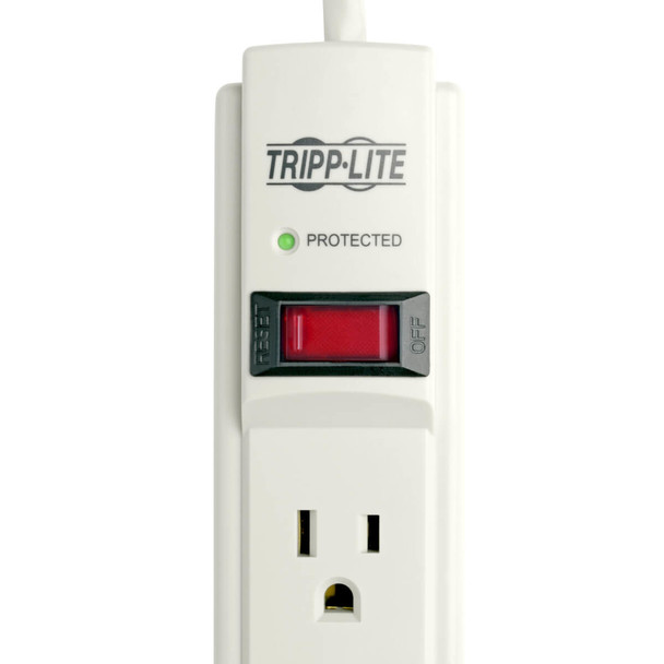 Tripp Lites TLP606 surge suppressor offers economical AC surge suppression for