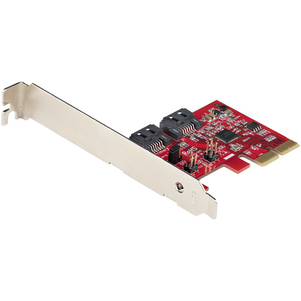 StarTech CC 2P6GR-PCIE-SATA-CARD 2Port PCIe SATA Expansion Card 6Gbps Retail