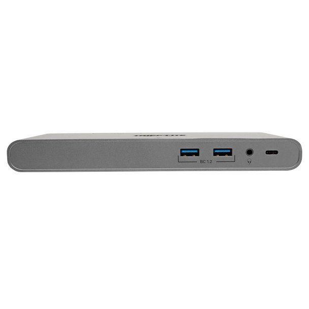 Tripp-Lite AC U442-DOCK4-S USB-C Docking Station w USB Hub HDMI VGA DP Gbe PD