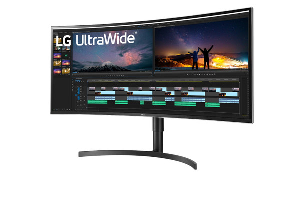 LG MN 38WN75C-B 3821:9 UltraWide QHD+ HDR IPS Curved Monitor 3840x1600 Retail