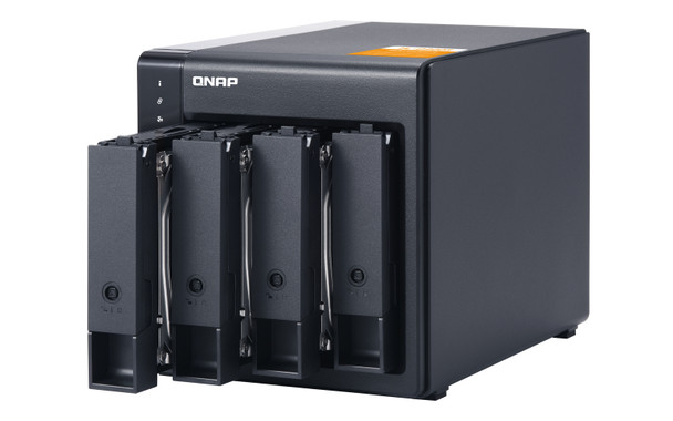 QNAP NAS TL-D400S-US 4B desktop SATA JBOD expansionunit w QXP-400eS-A1164 PCIe