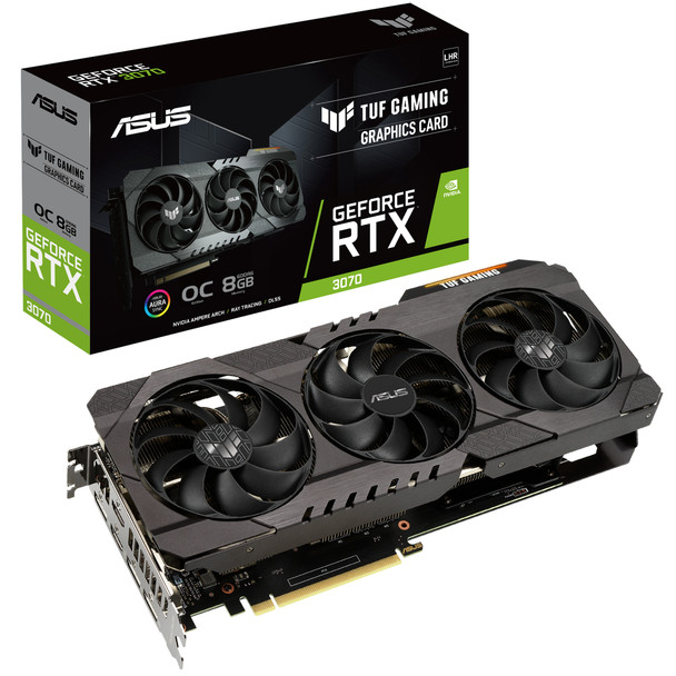 ASUS VCX TUF-RTX3070-O8G-V2-GAMING GeForce RTX 3070 OC 8GB GDDR6 256Bit PCIE