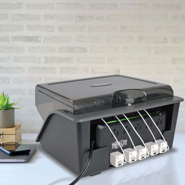 Tripp-Lite UP TLP1006B 6ft 10-Outlet Surge Protector Black Retail