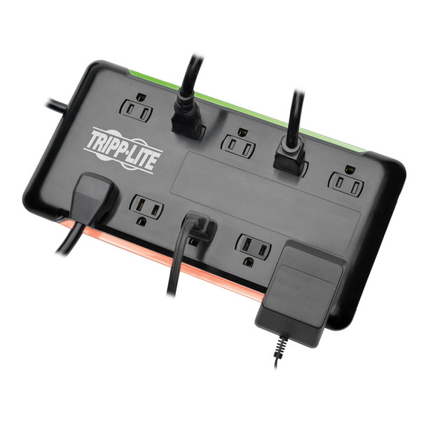 Tripp-Lite UP TLP1006B 6ft 10-Outlet Surge Protector Black Retail