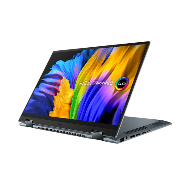 ASUS ZenBook 14 Flip OLED UP5401EA-DS59T-CA Hybrid (2-in-1) 35.6 cm (14") Touchscreen 2.8K Intel Core i5 16 GB LPDDR4x-SDRAM 512 GB SSD Wi-Fi 6 (802.11ax) Windows 11 Home Grey UP5401EA-DS59T-CA 195553638074