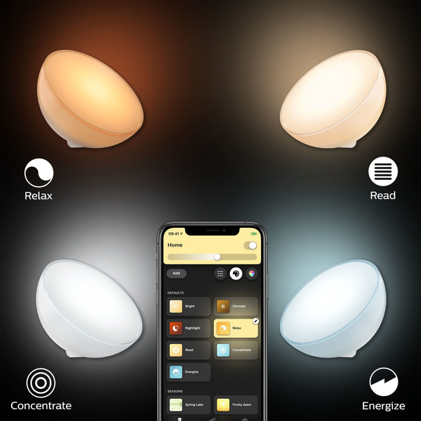 Philips Hue White and colour ambience 7602031U7 Smart table lamp 6 W Bluetooth/Zigbee 7602031U7 046677802875