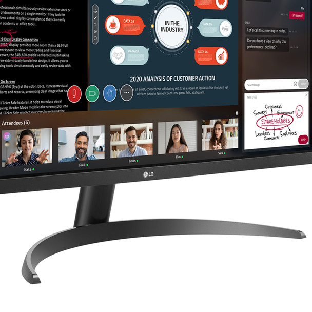 LG 29WP500-B computer monitor 73.7 cm (29") 2560 x 1080 pixels UltraWide Full HD LED Black 29WP500-B 195174007693