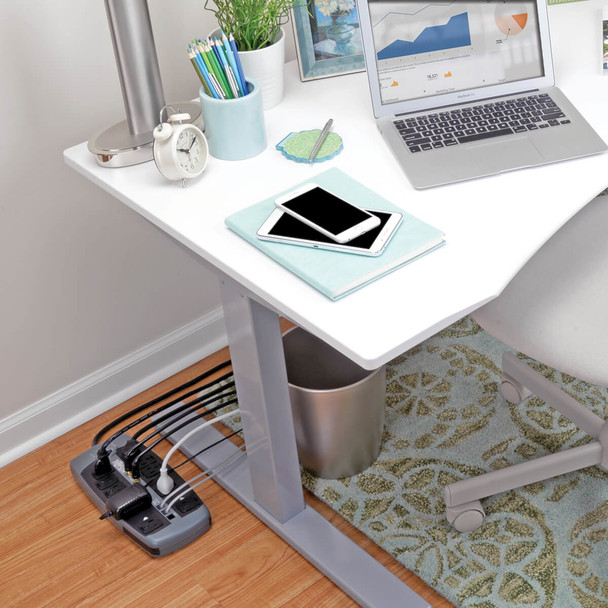 Tripp Lite Protect It! 10-Outlet Surge Protector, 8-ft. Cord, 3345 Joules, Tel/Modem/Coaxial Protection TLP1008TELTV 10037332119077