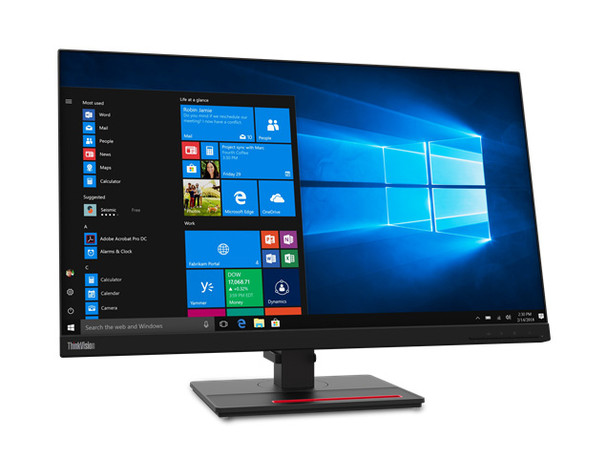 Lenovo T27h-20 68.6 cm (27") 2560 x 1440 pixels Quad HD LED Black 61ECGAR2US 193638969822