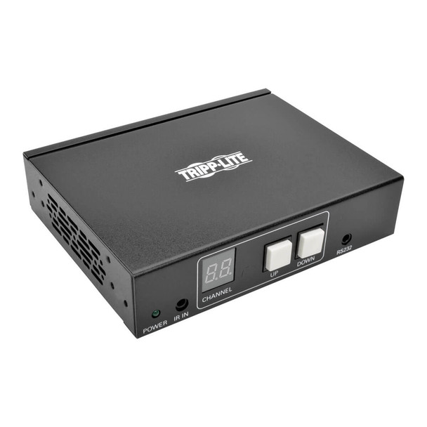 Tripp Lite B160-200-HSI 2-Port HDMI over IP Extender Receiver over Cat5/Cat6, RS-232 Serial and IR Control, 1080p 60 Hz, 328 ft. (100 m), TAA B160-200-HSI 037332196774