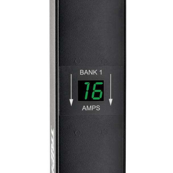 Tripp Lite PDUMV32HV 7.7kW Single-Phase Local Metered PDU, 200-240V Outlets (8 C19 and 40 C13), IEC-309 32A Blue Input, 10 ft. (3.05 m) Cord, 0U Vertical, TAA, 70 in. PDUMV32HV 037332182814