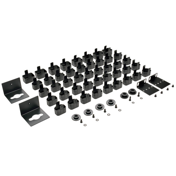 Tripp Lite PDUMV32HV 7.7kW Single-Phase Local Metered PDU, 200-240V Outlets (8 C19 and 40 C13), IEC-309 32A Blue Input, 10 ft. (3.05 m) Cord, 0U Vertical, TAA, 70 in. PDUMV32HV 037332182814