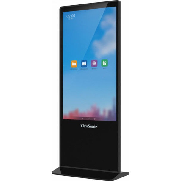 Viewsonic EP5542T Signage Display Totem design 139.7 cm (55") LED 450 cd/m² 4K Ultra HD Black Touchscreen Android 8.0 EP5542 766907006896