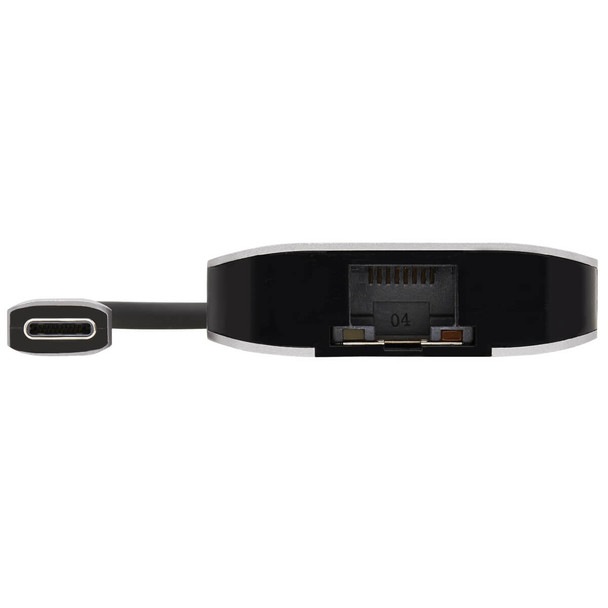 Tripp Lite U460-003-3AGALC 3-Port USB-C Hub - USB 3.2 Gen 1, 3 USB-A Ports, GbE, Thunderbolt 3, 100W PD Charging, Aluminum Housing U460-003-3AGALC 037332264046