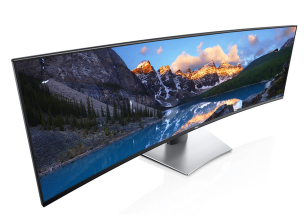 DELL UltraSharp U4919DW 124.5 cm (49") 5120 x 1440 pixels UltraWide Dual Quad HD LCD Black, Silver DELL-U4919DW 884116306344