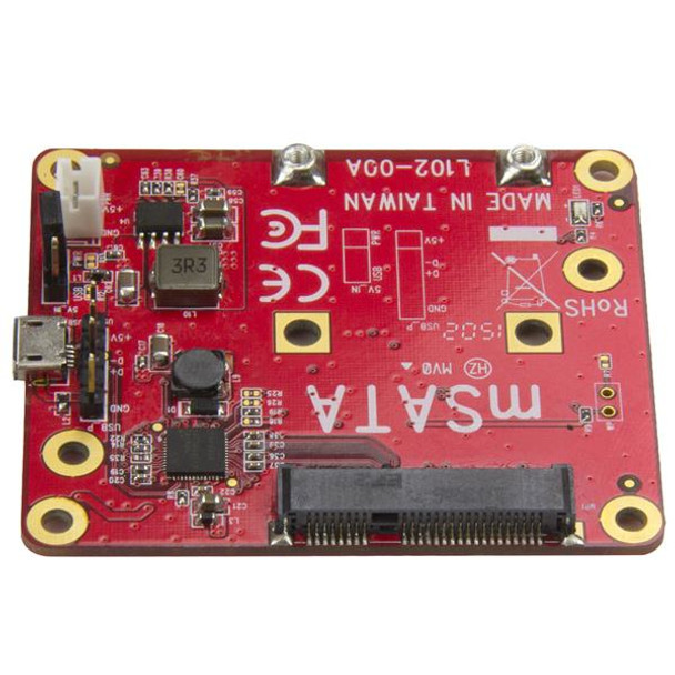 StarTech.com USB to mSATA Converter for Raspberry Pi and Development Boards PIB2MS1 065030866804