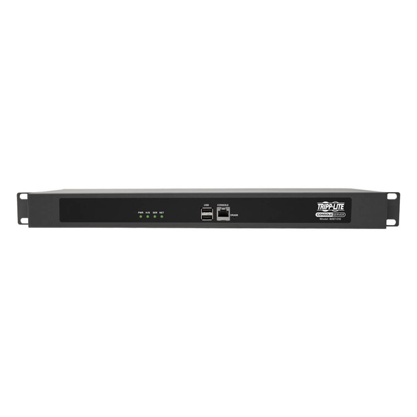 Tripp Lite 16-Port Console Server, USB Ports (2) - Dual GbE NIC, 4 Gb Flash, Desktop/1U Rack, TAA B097-016 037332218025