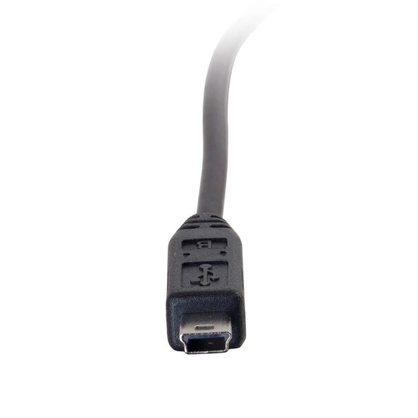C2G 10ft, USB 2.0 Type C, Mini-USB B USB cable 3.048 m USB C Black 28856 757120288565