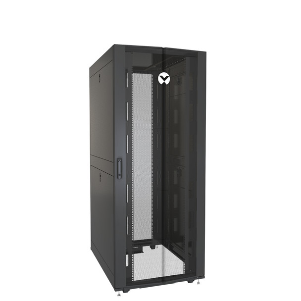 Vertiv VR3150 rack cabinet 42U Freestanding rack Black, Transparent VR3150 767041025279