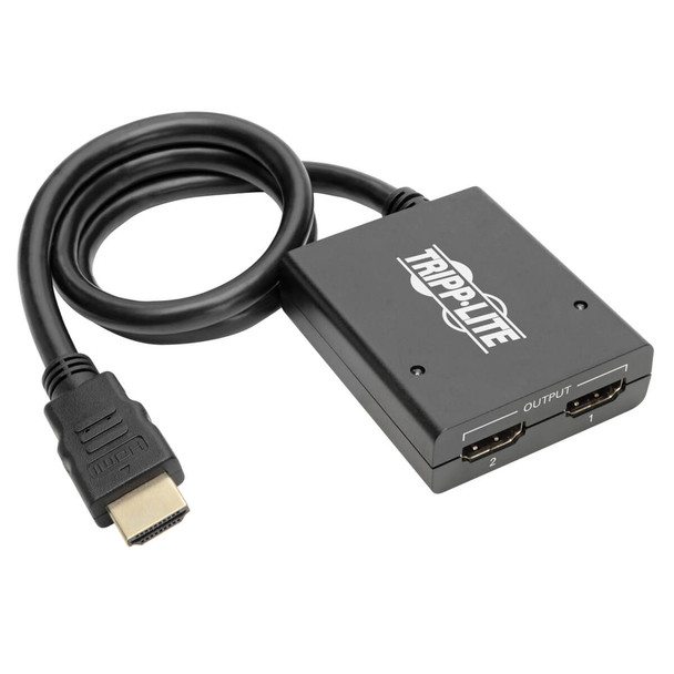 Tripp Lite B118-002-UHDINT 2-Port HDMI Splitter - UHD 4K, International AC Adapter B118-002-UHDINT 037332261304