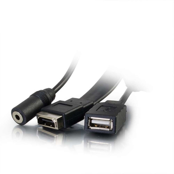 C2G 39706 cable gender changer HDMI, VGA, 3.5mm, USB White 39706 757120397069