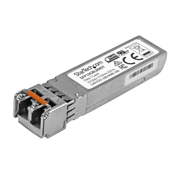 StarTech.com MSA Uncoded SFP+ Module - 10GBASE-LRM - 10GbE Multi Mode Fiber (MMF) Optic Transceiver - 10GE Gigabit Ethernet SFP+ - LC 200m - 1310nm - DDM SFP10GBLRMST 065030873444