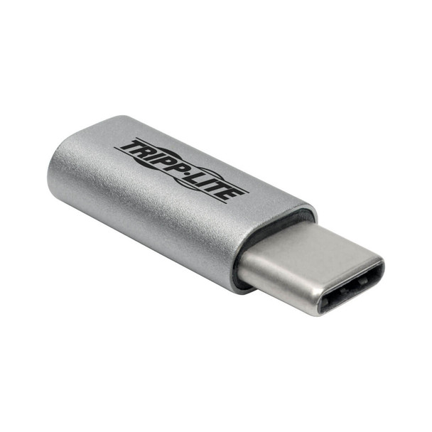 Tripp Lite USB 2.0 Hi-Speed Adapter, USB-C to USB Micro-B (M/F) U040-000-MIC-F 037332205032