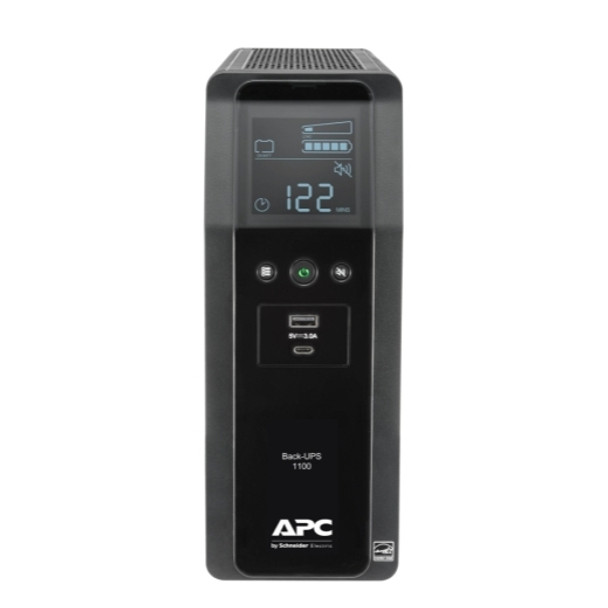 APC BN1100M2-CA uninterruptible power supply (UPS) Line-Interactive 1.1 kVA 600 W 10 AC outlet(s) BN1100M2-CA 731304335863