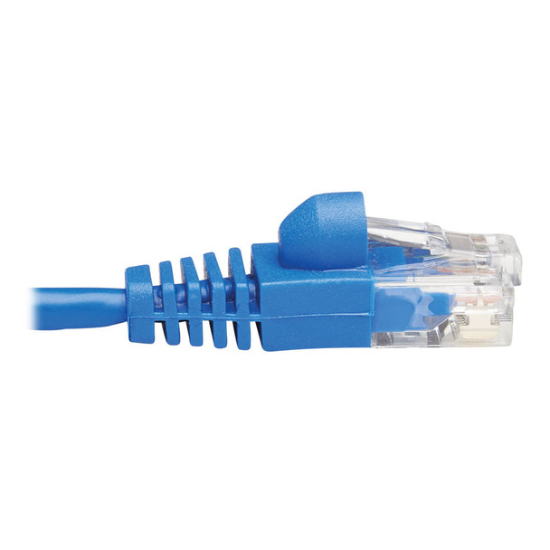 Tripp Lite N261-S10-BL Cat6a 10G Snagless Molded Slim UTP Ethernet Cable (RJ45 M/M), Blue, 10 ft. (3.05 m) N261-S10-BL 037332251756