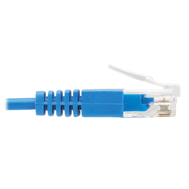 Tripp Lite N200-UR03-BL Cat6 Gigabit Molded Ultra-Slim UTP Ethernet Cable (RJ45 M/M), Blue, 3 ft. (0.91 m) N200-UR03-BL 037332256928