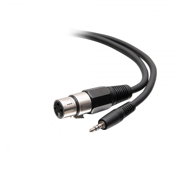 C2G 1.8m 3.5mm Male 3 Position TRS to Female XLR Cable C2G41470 757120414704