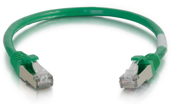 C2G 3ft. Cat6 RJ-45 networking cable Green 0.91 m S/FTP (S-STP) 00827 757120008279