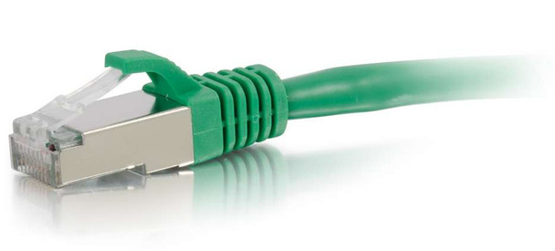 C2G 3ft. Cat6 RJ-45 networking cable Green 0.91 m S/FTP (S-STP) 00827 757120008279