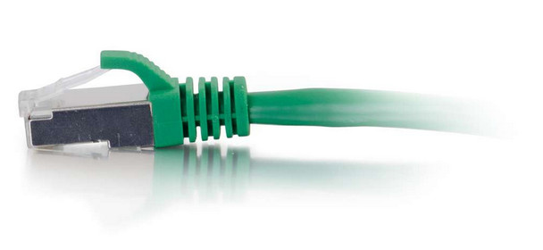 C2G 3ft. Cat6 RJ-45 networking cable Green 0.91 m S/FTP (S-STP) 00827 757120008279