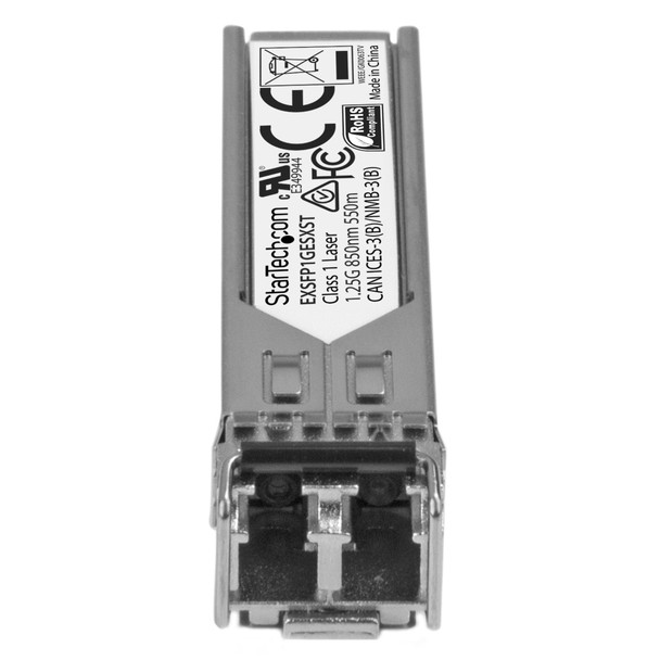 StarTech.com Juniper EX-SFP-1GE-SX Compatible SFP Module - 1000BASE-SX - 1GbE Multimode Fiber MMF Optic Transceiver - 1GE Gigabit Ethernet SFP - LC 550m - 850nm - DDM EXSFP1GESXST 065030868631