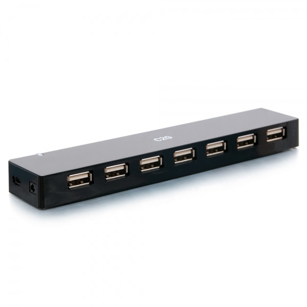 C2G 7-Port USB-A Hub with 5V 3A Power Supply C2G54464 757120544647