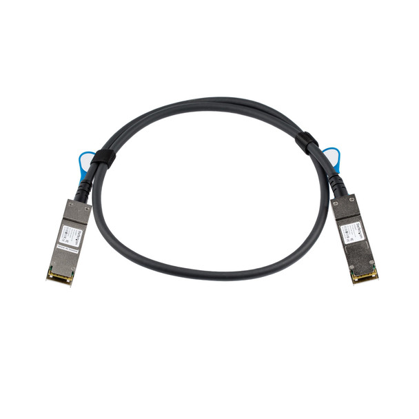 StarTech.com HPE JG326A Compatible 1m 40G QSFP+ to QSFP+ Direct Attach Cable Twinax - 40GbE QSFP+ Copper DAC 40 Gbps Low Power Active Transceiver Module DAC Firepower SN2410M 4200 JG326AST 065030875301